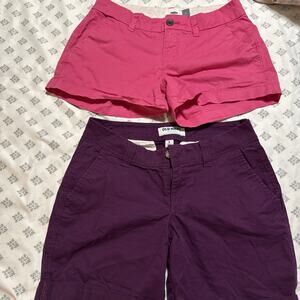 Old Navy Shorts Two Pair Size 0
